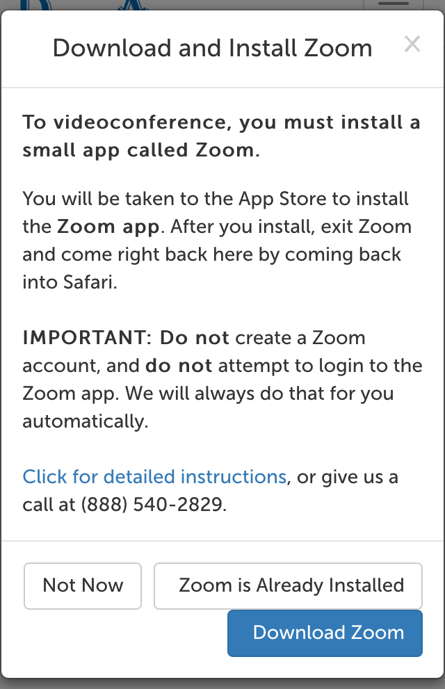 free for ios instal Zoom 5.16.2